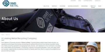 Sims Metal is a division of Sims Limited. A world leading publicly listed metal recycler.