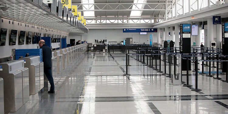 2K flights canceled in single day, turning major airport into virtual ghost town