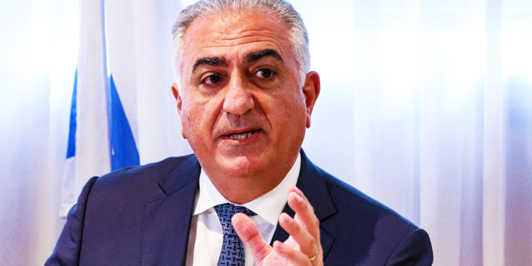 Prince Reza Pahlavi has ‘majority support’ among Iranians as pressure builds on regime, chief of staff says