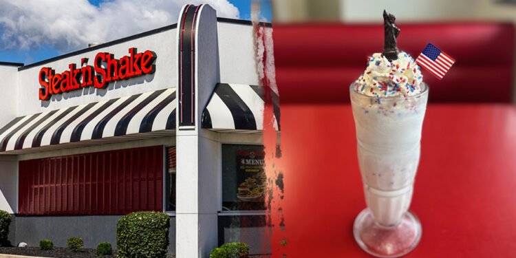 Steak ’n Shake shakes up popular ‘Patriot Milkshake’ with new, edible twist available only in 2026