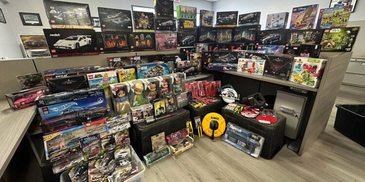 California police bust toy theft ring, recover $10K in stolen LEGO sets