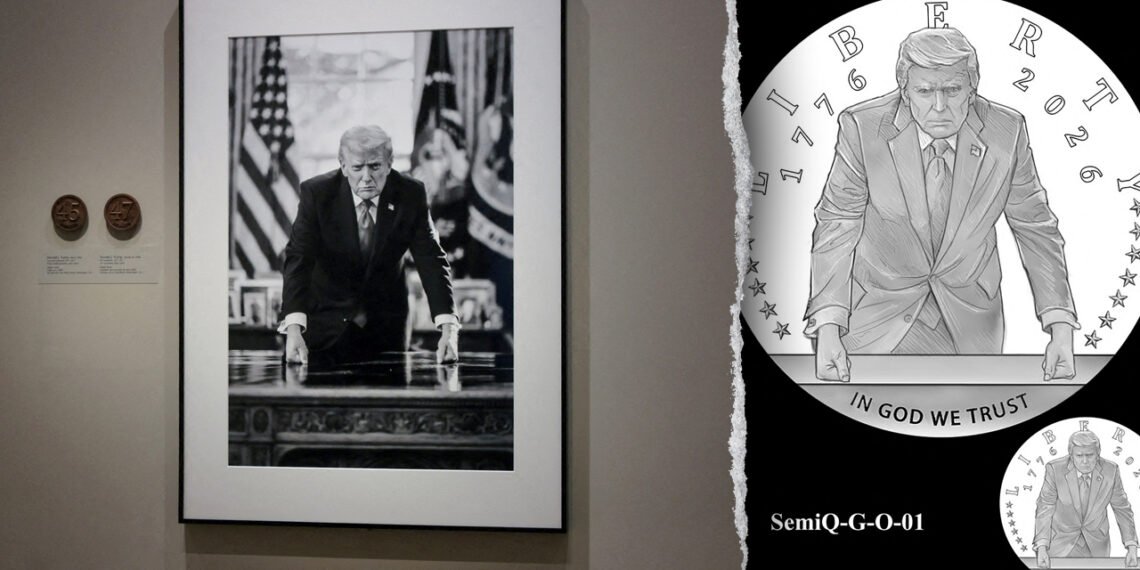 Gold Trump coin moves forward after Treasury invokes rare authority