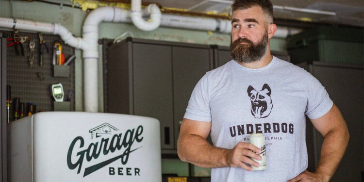 Golf attire brand partners with Kelce brothers’ Garage Beer ahead of Masters Tournament